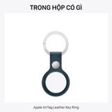  Phụ kiện Apple AirTag Leather Key Ring - Hàng chính hãng 
