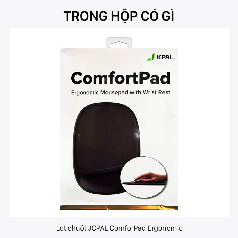 JCPal JCP6057 ComforPad Mousepad Black