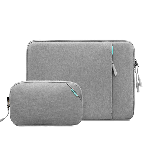 Túi Chống Sốc Tomtoc 360* Protective kèm túi phụ kiện cho MacBook/Laptop 14” - Gray