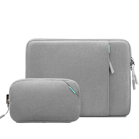 Túi Chống Sốc Tomtoc 360* Protective kèm túi phụ kiện cho MacBook/Laptop 14” - Gray