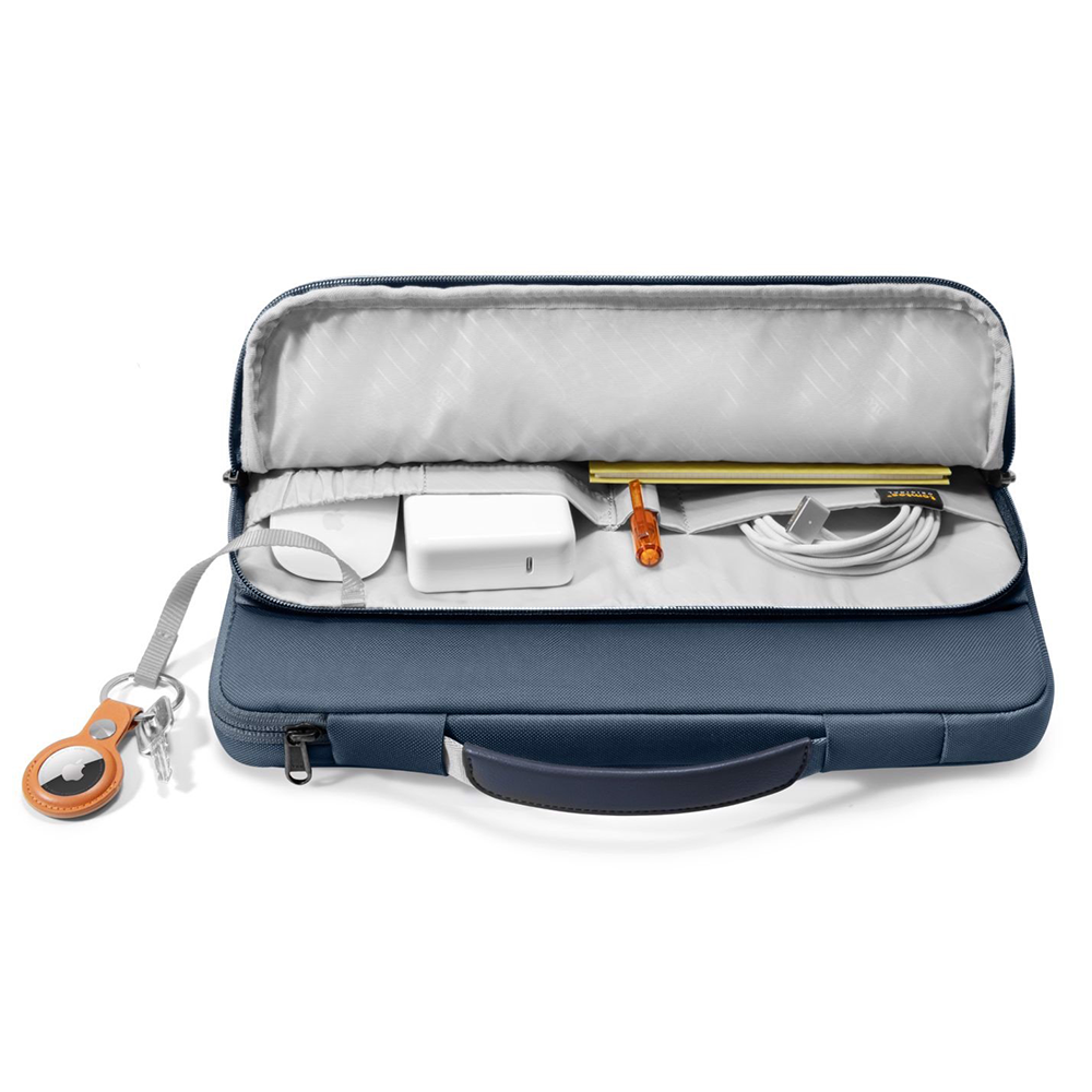  Túi Chống Sốc Tomtoc Briefcase MacBook/Laptop 14″ - Navy Blue 