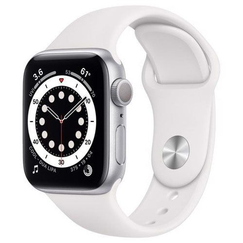  Apple Watch Series 6 GPS - Mặt nhôm - Dây cao su - 44mm - Hàng chính hãng 