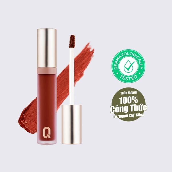  Son kem lì Glamrr Q Long Wear Lip Cream Full Size (5g) 