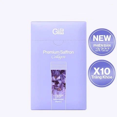  Quà Tặng 1 Hộp Gilaa Premium Saffron Collagen 