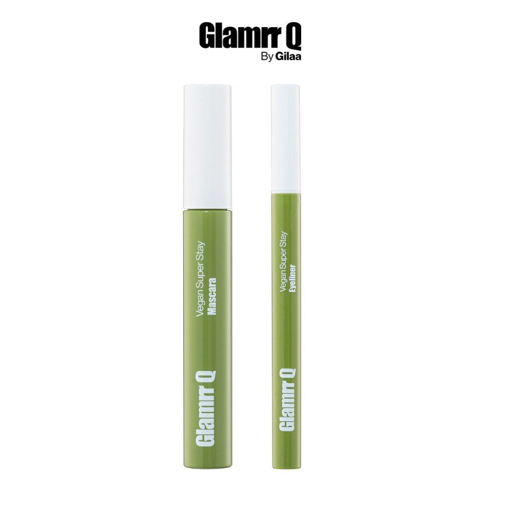  Combo Mascara Glamrr Q Cong Dày Chống Nước Thuần Chay (7g) & Kẻ Mắt Glamrr Q Chống Nước Thuần Chay (0.6g) 