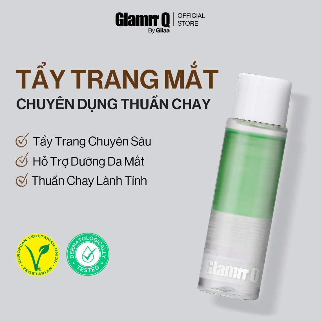  Siêu Tẩy Trang Mắt Chuyên Dụng Thuần Chay Vegan Super EYE Remover (35ml) 