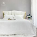  Bộ Chăn drap Khách sạn Samy King 5 sao Quốc tế Pure White 