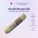 Vỏ gối ôm cao cấp Cotton Lụa Satin nhiều mẫu mã 