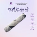  Vỏ gối ôm cao cấp Cotton Lụa Satin nhiều mẫu mã 