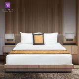 Bộ Chăn Drap Khách sạn 2 sao Samy Dream (Pure White) 