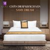  Bộ Chăn Drap Khách sạn 2 sao Samy Dream (Stripe White) 