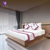  Bộ Chăn Drap Khách sạn 4 sao Samy Queen (Pure White) 