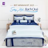  Bộ Chăn Ga Lụa Thêu Tencel Coolsilk Pro 1003 