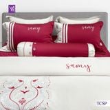  Bộ Chăn Ga Lụa Thêu Tencel Coolsilk Pro 1008 