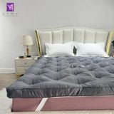  Topper Nệm Đa Năng Cao Cấp Samy Royal 10 Màu Xám 