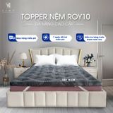  Topper Nệm Đa Năng Cao Cấp Samy Royal 10 Màu Xám 