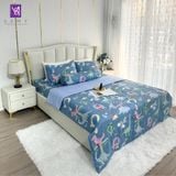  Bộ Chăn Ga Cotton Lụa Satin Easy Care CLE2428 