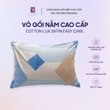  Vỏ Gối Nằm Lụa Cotton Satin Đa Dạng Kiểu Dáng 