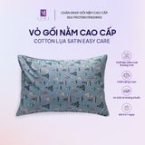  Vỏ Gối Nằm Lụa Cotton Satin Đa Dạng Kiểu Dáng 