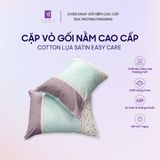  Cặp Vỏ Gối Nằm Lụa Cotton Satin Đa Dạng Mẫu Mã 