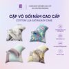  Cặp Vỏ Gối Nằm Lụa Cotton Satin Đa Dạng Mẫu Mã 