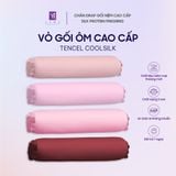  Vỏ gối ôm trơn cao cấp Tencel Coolsilk nhiều màu sắc 