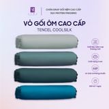  Vỏ gối ôm trơn cao cấp Tencel Coolsilk nhiều màu sắc 