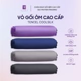  Vỏ gối ôm trơn cao cấp Tencel Coolsilk nhiều màu sắc 