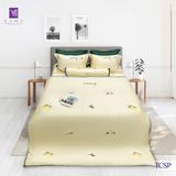  Bộ Chăn Ga Lụa Thêu Tencel Coolsilk Pro 1004 