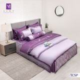  Bộ Chăn Ga Lụa Thêu Tencel Coolsilk Pro 1005 