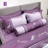  Bộ Chăn Ga Lụa Thêu Tencel Coolsilk Pro 1005 