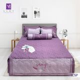  Bộ Chăn Ga Lụa Thêu Tencel Coolsilk Pro 1005 