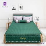  Bộ Chăn Ga Lụa Thêu Tencel Coolsilk Pro 1006 