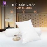  Ruột Gối Nằm Samy Luxury Lông Vũ Chuẩn 5 Sao 