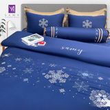  Bộ Chăn Ga Lụa Thêu Tencel Coolsilk Pro 1007 