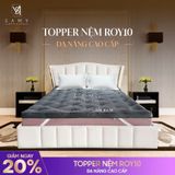  Topper Nệm Đa Năng Cao Cấp Samy Royal 10 Màu Xám 