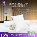  Ruột Gối Nằm Samy Luxury Lông Vũ Chuẩn 5 Sao 