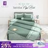  Bộ Chăn Ga Lụa Thêu Tencel Silk Protein Max 1201 