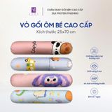  Vỏ Gối Ôm Bé Tencel Coolsilk Nhiều Mẫu Mã 