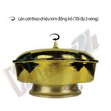  Hộp mứt xoay có nhạc (6 ngăn) - Mai Vàng Nghênh Xuân - HM 280 - Phúc Minh THP 