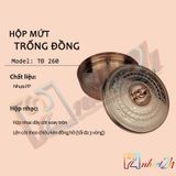 Hộp mứt xoay có nhạc (5 ngăn) - Lạc Hồng Đoàn Viên -  TD 260 - Phúc Minh THP 