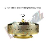  Hộp mứt xoay có nhạc (4 ngăn) - Long Phụng Sum Vầy - LP 260 - Phúc Minh THP 