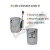 Cốc Cắm Bàn Chải (420ml) - Cốc nhựa có quai - HPC06 - Phúc Minh THP 