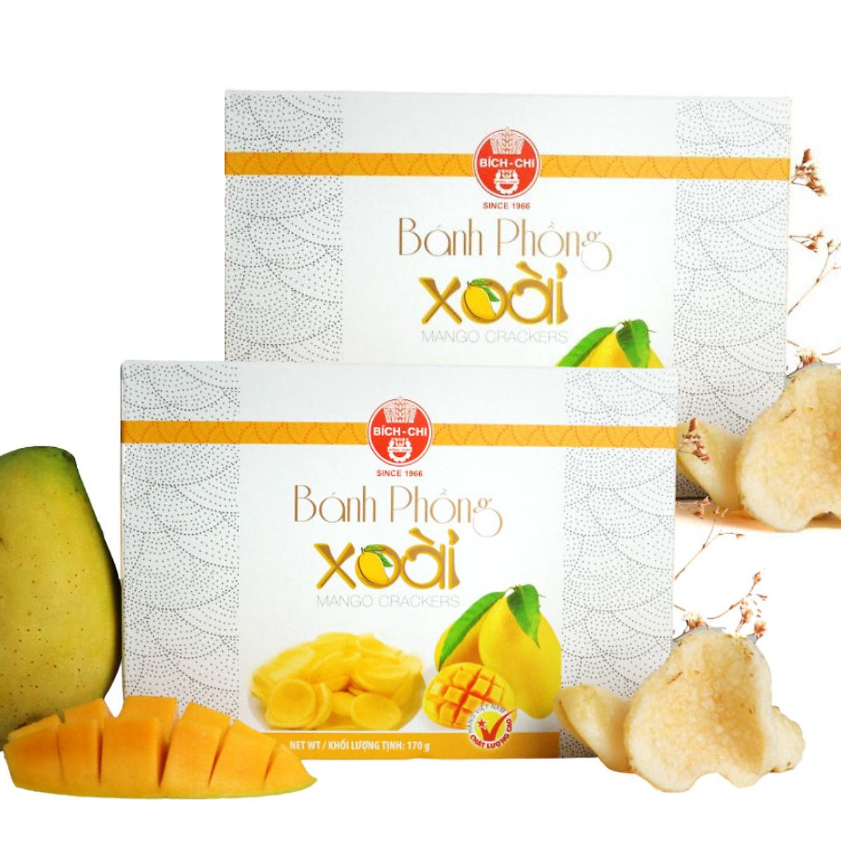 3. Quy trình sản xuất bánh phồng xoài