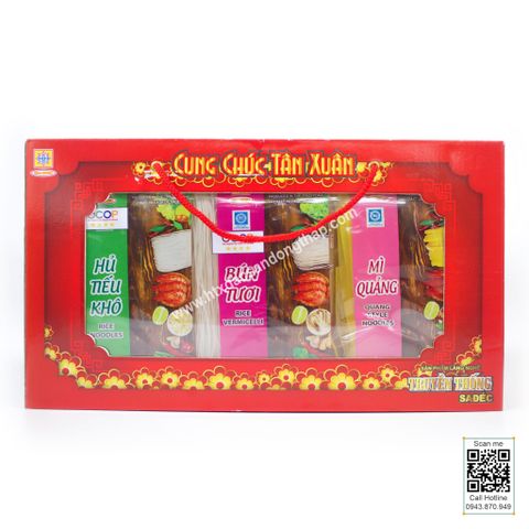  COMBO (HỦ TIẾU GẠO LỨT + BÚN GẠO LỨT + PHỞ GẠO LỨT) 