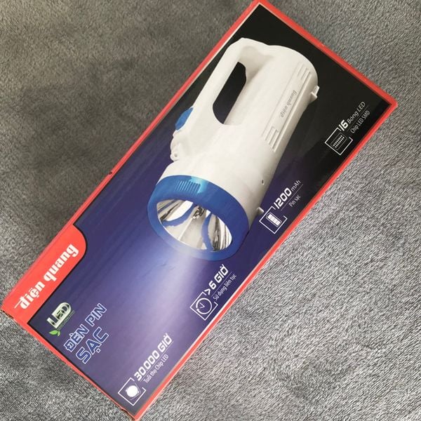 Đèn Pin LED Điện Quang ĐQ PFL06 R ( Pin sạc )