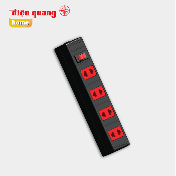 Ổ cắm Điện Quang ECO ĐQ ESK 42 ECO ( 4 lỗ 2 chấu )