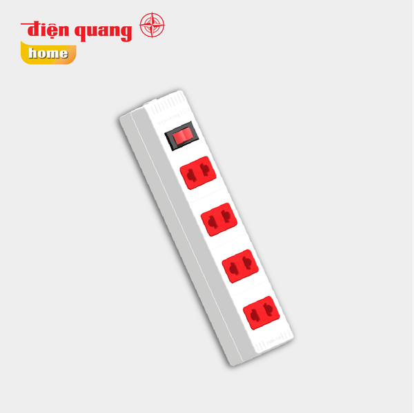 Ổ cắm Điện Quang ECO ĐQ ESK 42 ECO ( 4 lỗ 2 chấu )