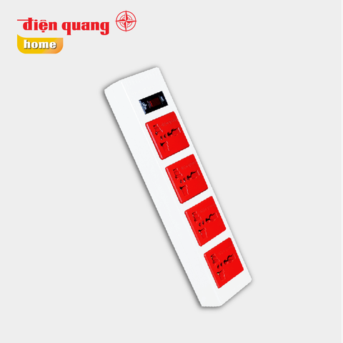Ổ cắm Điện Quang ECO ĐQ ESK 43ECO ( 4 Lỗ 3 chấu )