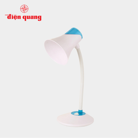 DRAFT Đèn bàn bảo vệ thị lực Điện Quang ĐQ DKL15 WBE (Màu trắng-xanh da trời, bóng led daylight